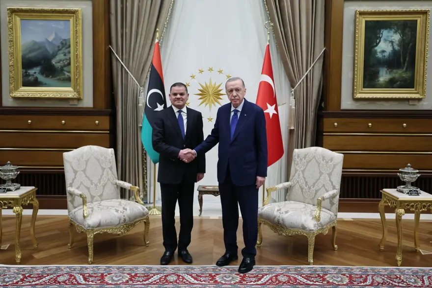 Cumhurbaşkanı Erdoğan, Libya Başbakanı ile görüştü 