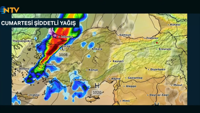 Hafta sonuna dikkat! Önce şiddetli yağmur ve lodos ardından kar yağışı