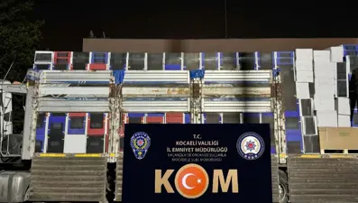 Milyonlarca makaron ele geçirildi