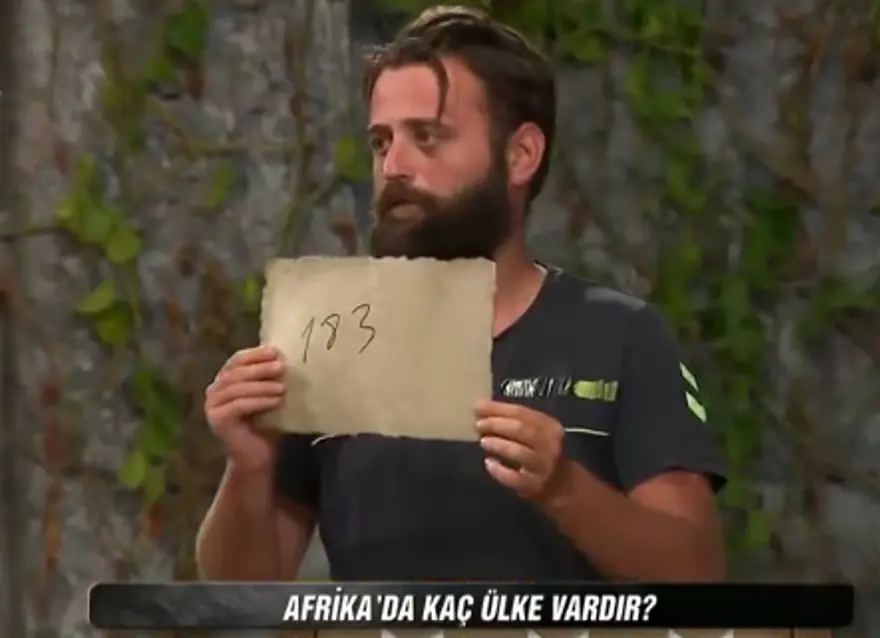 Survivor Bil Bakalım'da siz olsanız ne cevap verirdiniz? 12
