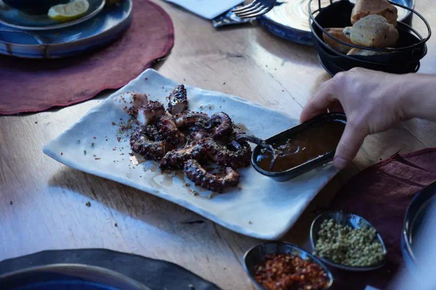 Ankara'da yeni lezzet trendi: Ahtapot döner! 6