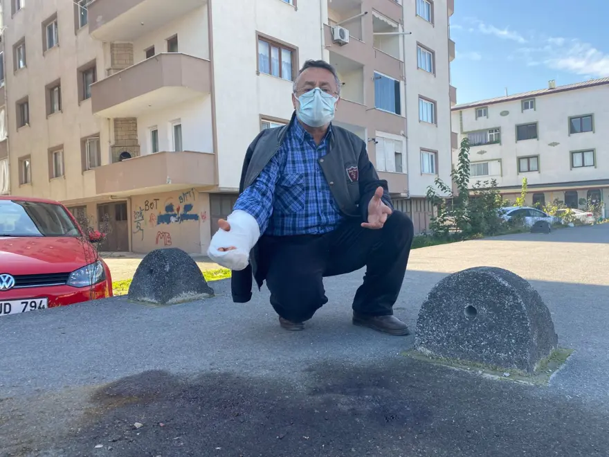 Aynı taşa 6 kez takılıp düşerek ölümden döndü 5 Aynı taşa 6 kez takılıp düşerek ölümden döndü 5