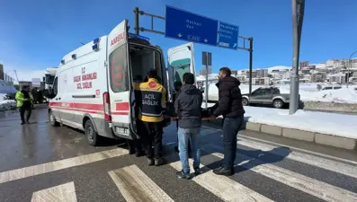 Yüksekova’da trafik kazası: 2 yaralı
