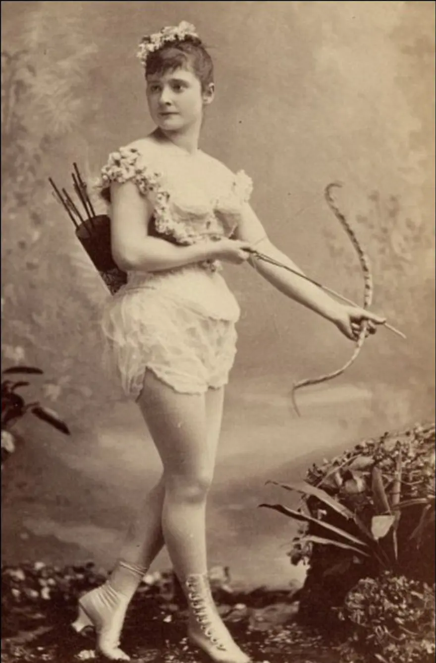 Burlesk dansının 1890'lardaki temsilcileri 9