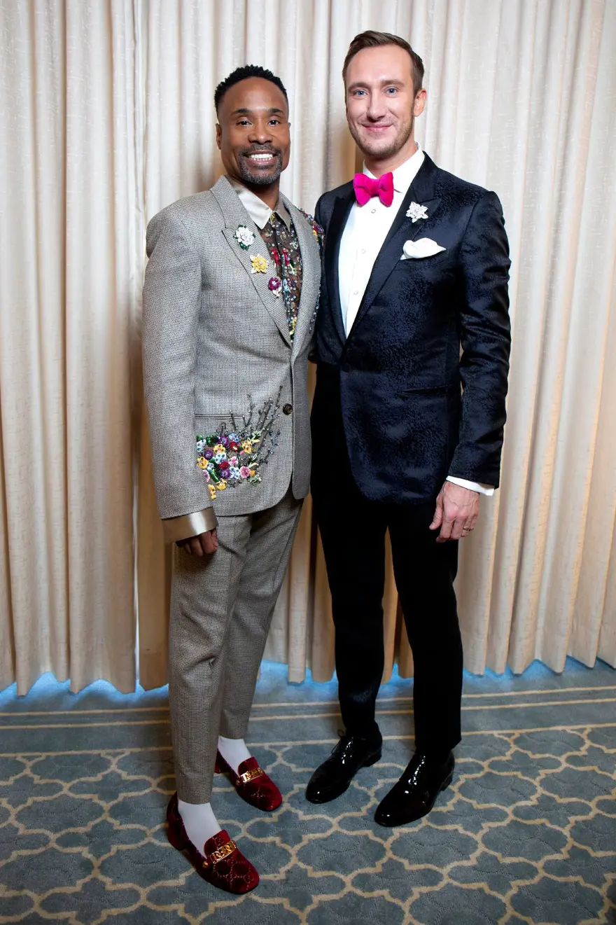 91. Oscar Ödülleri (Oscar 2019) kırmızı halısında elbise-smokin (Billy Porter'ın Cindrella smokini) 9