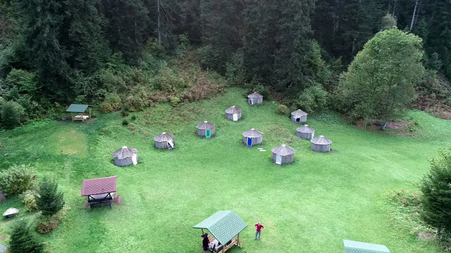 Türk oba kültürünün yaşatıldığı kamp alanına turist ilgisi 17