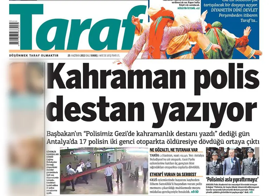 Gazete manşetleri - 25 Haziran 17