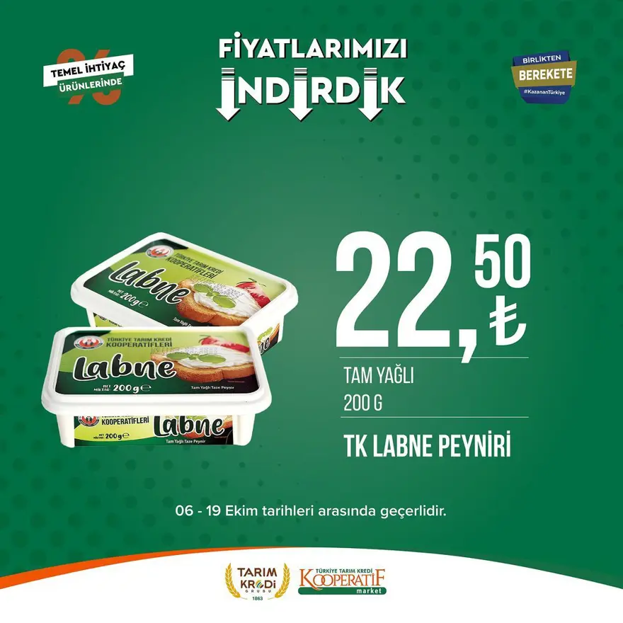 Tarım Kredi Kooperatif Market kasım ayına özel yeni indirimli ürünler: Birçok üründe yüzde 50 indirim fırsatı (2 Kasım 2023 Tarım Kredi Market indirimleri) 92