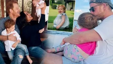 Meghan Markle, kızının daha önce hiç görülmemiş fotoğrafını paylaştı