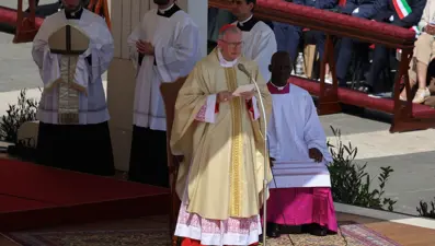 Papa Francis için özel yas ayini yapıldı