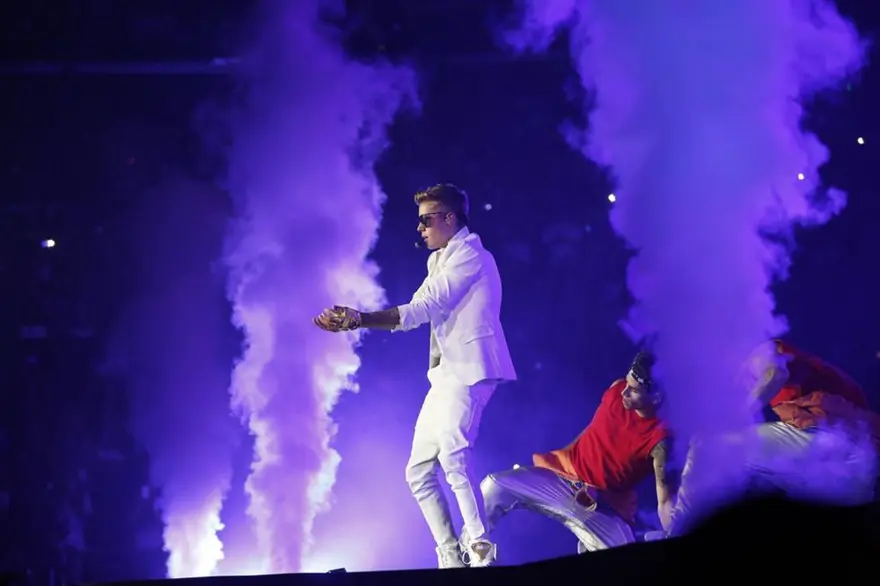 Justin Los Angeles'ı salladı 10