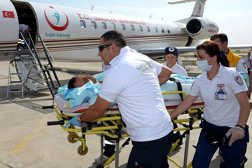 4 sedyeli ambulans uçağımız oldu! 5
