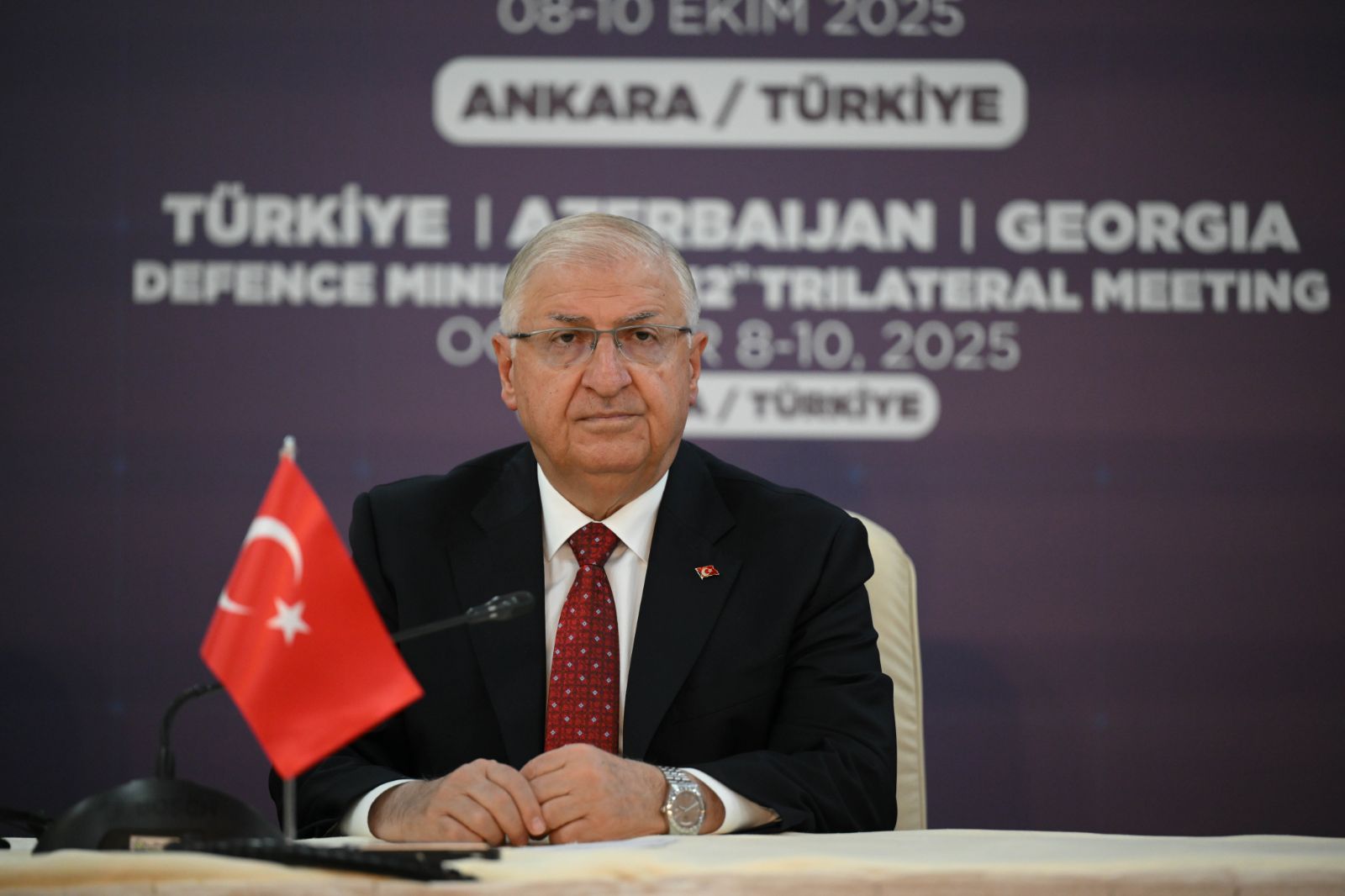 Bakan Güler'den SDG uyarısı: "PKK ve iltisaklı tüm gruplar silahlarını koşulsuz teslim etmeli"