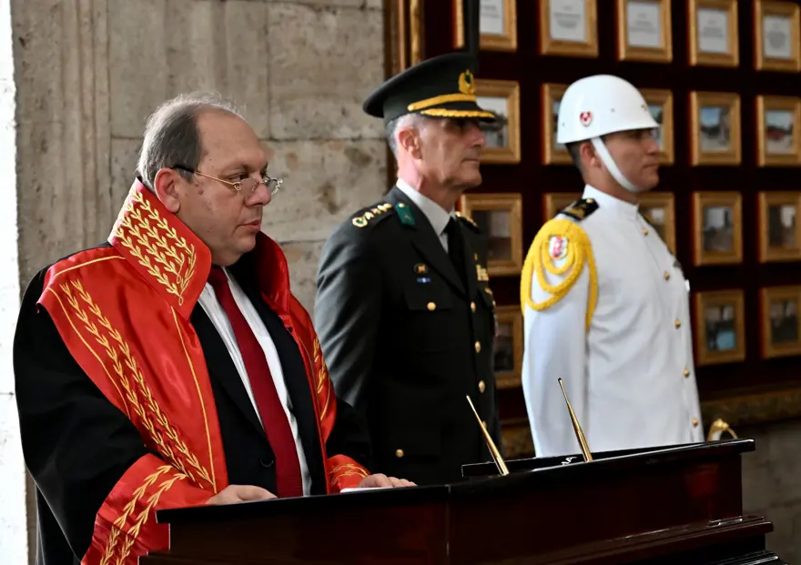 Yargıtay üyelerinden adli yılın açılışı öncesi Anıtkabir'e ziyaret 19