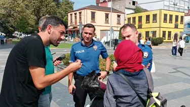Samsun'da şüpheli çanta paniği