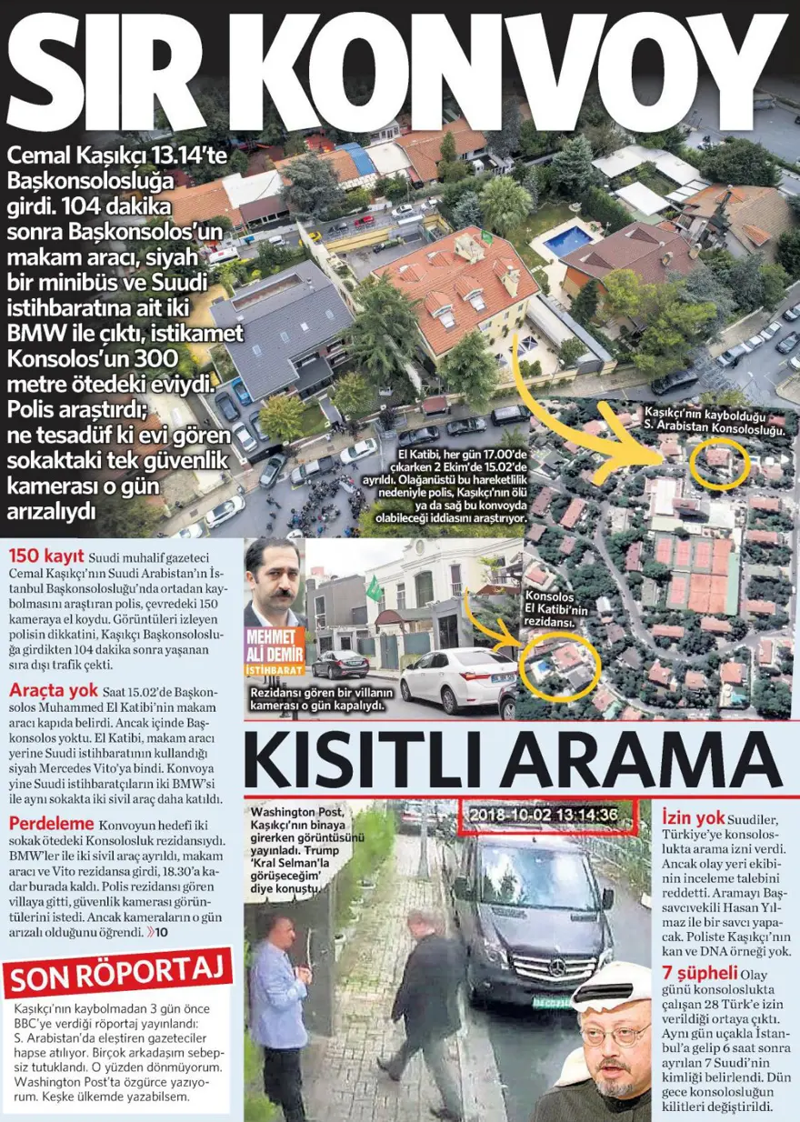 Günün gazete manşetleri - 10 Ekim 2018 