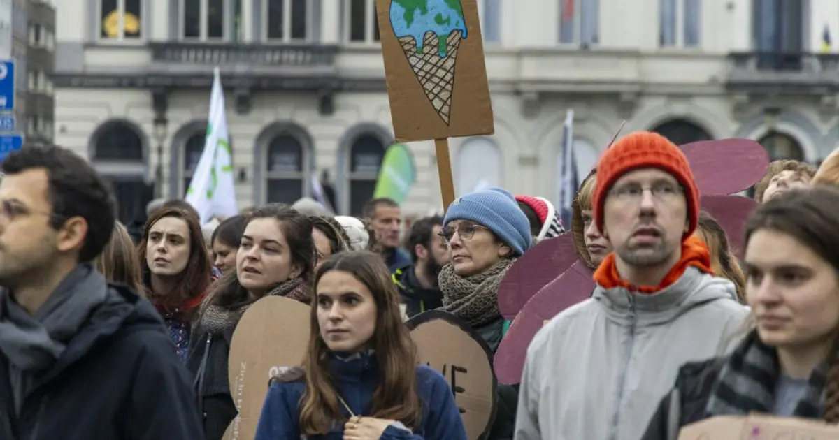 Almanya’da iklim protestosu