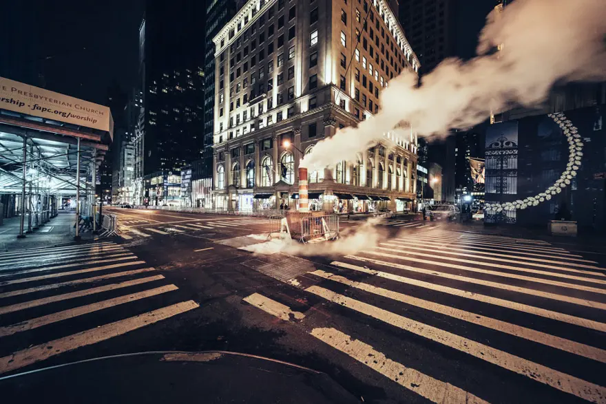 Sanatçı gözüyle New York sokaklarının bomboş hali 8