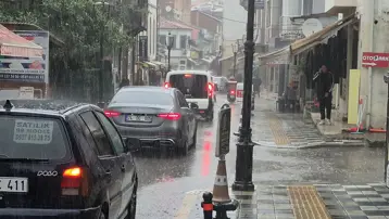 Bartın'da yağış etkili oluyor