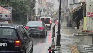 Bartın'da yağış etkili oluyor