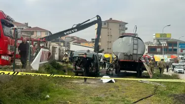 İstanbul'da akaryakıt tankerinde patlama: 2 ölü