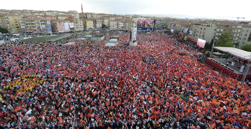AK Parti Sincan mitingi 8