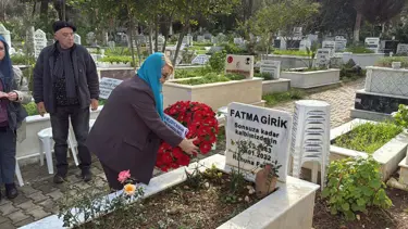 Fatma Girik mezarı başında anıldı