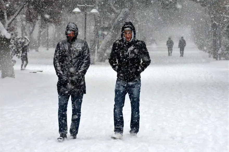 İstanbul'da kar yüzünü gösterdi 20