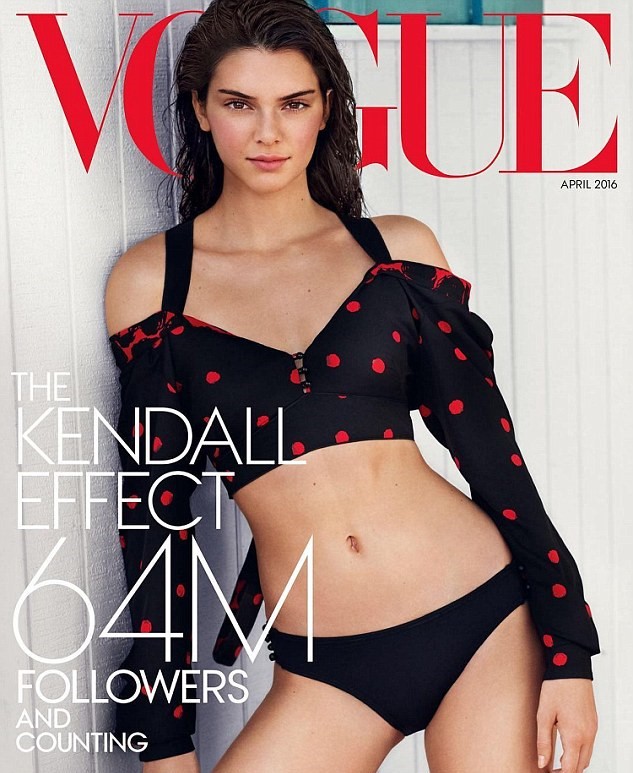 Kendall Jenner sekizinci kez Vogue'a kapak oldu | NTV Haber