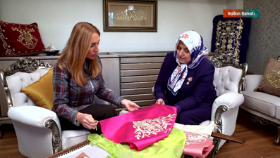 Dilek Hanif sarayları süsleyen ''sim sırma''nın merkezi Kahramanmaraş'ta (Halkın Sanatı 14 Haziran 2020)