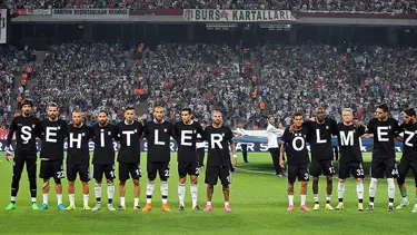 Beşiktaş, şehitleri unutmadı