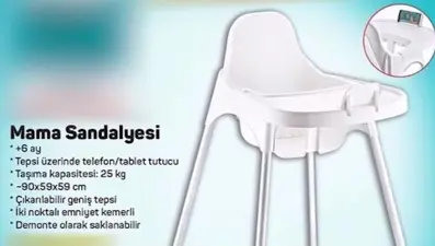 Tablet tutacaklı bebek sandalyesi saatler içinde tükendi (Uzmanlar dijital bağımlılık için uyarıyor)