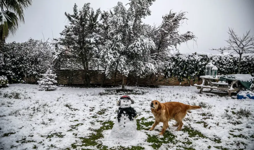 Antalya’ya 29 yıl sonra kar yağdı 38 Antalya’ya 29 yıl sonra kar yağdı 38