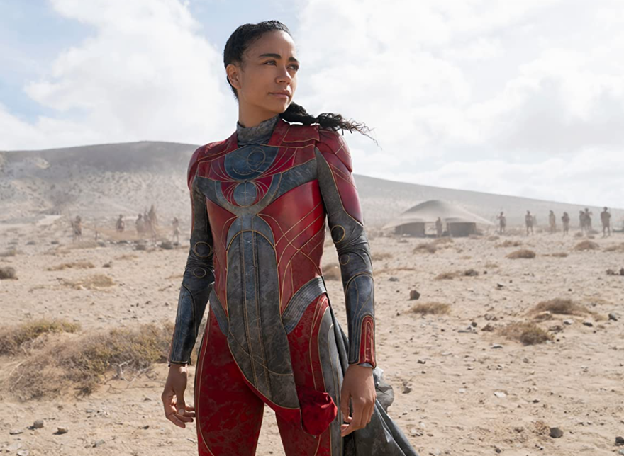 Lauren Ridloff, Marvel'in trençkot giyen gizemli adamını deşifre etti 6