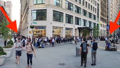 Bu defa 'iPhone X katili' için kuyruk oluştu