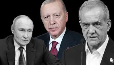 Cumhurbaşkanı Erdoğan, Pezeşkiyan ve Putin'le görüştü
