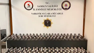 Samsun'da 19 bin 558 sentetik ecza ele geçirildi
