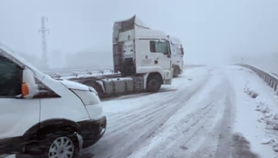 Şile'de araçlar yolda kaldı