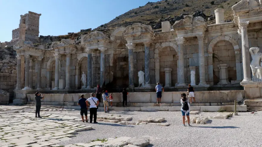 Sagalassos Antik Kenti'ne 25 bin ziyaretçi 5