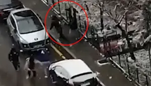 Selçuk Özdağ'a saldırı anı