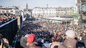 Almanya'da aşırı sağa tepki: On binler AfD'ye karşı sokağa çıktı