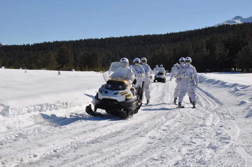 Komandoların 2 bin 200 metre rakımda, eksi 25 derecede zorlueğitimi 5 Komandoların 2 bin 200 metre rakımda, eksi 25 derecede zorlueğitimi 5