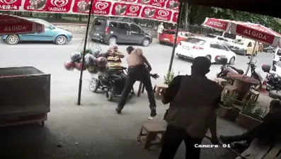 Dernek lokalinde engellilere dayak: 24 suç kaydı olan saldırgan serbest