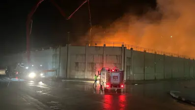 Aydın'da fabrika yangını: 46 saat sonra kontrol altında