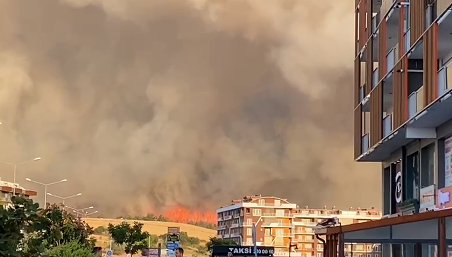 Çanakkale'de orman yangını kontrol altında 78
