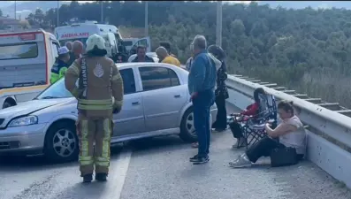 İstanbul Şile Otoyolu'nda kaza: 4 yaralı