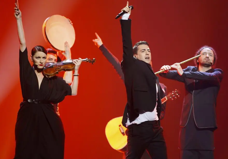 Eurovision final gecesinden kareler 85