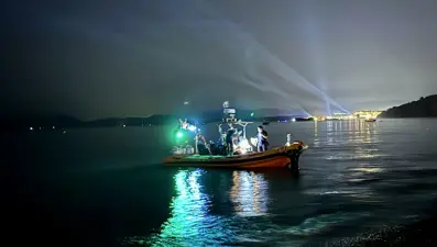 Gece denize girdi, boğuldu