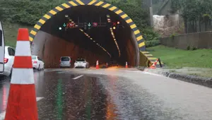 Bolu'da su baskını Düzce'de heyelan | TEM İstanbul yönü ulaşıma kapandı