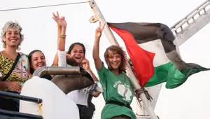 Gazze yolundaki Sumud Filosu'na Türkiye'den yardım